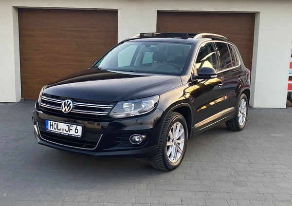 Volkswagen Tiguan cena 42900 przebieg: 247497, rok produkcji 2012 z Chełmno małe 407